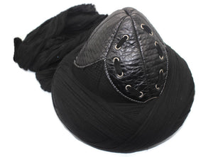 Handmade Black Ertugrul Ghazi Cap, Ertugrul Series Hat, Resurrection Imamah, Original Dirilis Ertugrul Costume