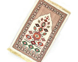 Turkish Kilim Design Prayer Mat with Tasbeeh, Prayer Rug, Muslim Janamaz, Musallah, Turkish Rug YSLM41