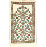 Symmetrical Flowers Prayer Mat, Prayer Mat with Tasbeeh, Prayer Rug, Muslim Janamaz, Sajjada, Turkish Rug, Islamic Gift YSLM49