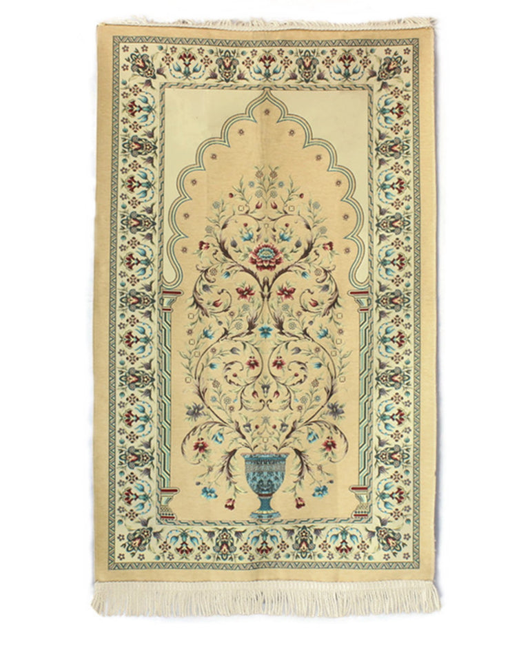 Keukenhof Gardens Prayer Mat, Prayer Mat with Tasbeeh, Prayer Rug, Muslim Janamaz, Bohemian Rug, Turkish Rug, Islamic Gift YSLM80