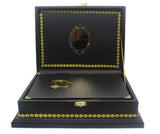 Iqraa Leather Islamic Gift Box, Special Gift for Muslims, Leather Quran, 33 Bead Tasbih Set and Wooden Bookmark Unique Gift