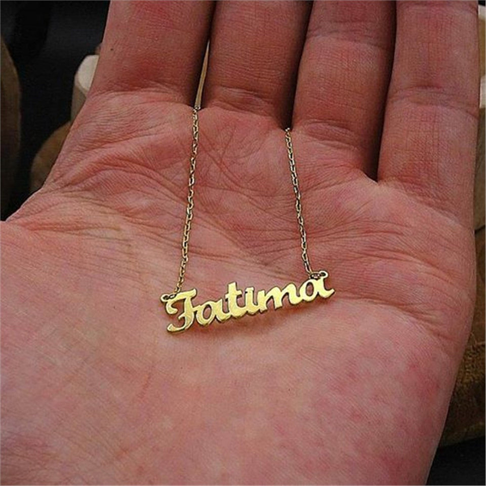 Custom Name Handmade 925 Sterling Silver Necklace | Silver Necklace | Custom Jewelry | Personalized Gift | Unisex Gift | Unique Gift