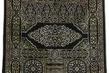 Kaaba Curtain Kiswah Sejadah 09, Prayer Mat, Prayer Rug, Islamic Lightweight Sejjada, A Unique Islamic Gift