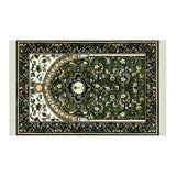 Green Flowers of Mihrab Carpet Prayer Mat Prayer Mat With Tasbeeh Prayer Rug Muslim Janamaz Sajjada Turkish Rug Islamic Gift 1029 - islamicbazaar