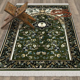 Green Flowers of Mihrab Carpet Prayer Mat Prayer Mat With Tasbeeh Prayer Rug Muslim Janamaz Sajjada Turkish Rug Islamic Gift 1029 - islamicbazaar