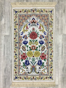 Hydrangeaceae Prayer Mat with extra lining, Soft Fabric Lux Prayer Rug, Gift For Muslim, Janamaz, Salat, Musallah prayer mat, Washable