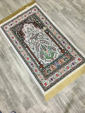 Little Flowers Prayer Mat, Prayer Mat with Tasbeeh, Prayer Rug, Muslim Janamaz, Namaz Rug, Musallah, Islamic Gift