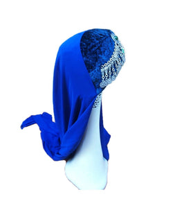 Blue Resurrection Ertugrul Halime Hatun Head Wear, Original Halima Sultan Hat, Resurrection Costumes, Dirilis Ertugrul