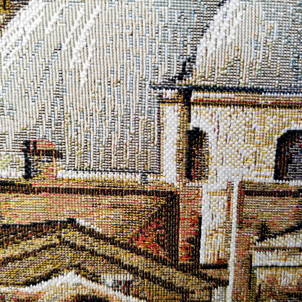 Masjid Al-Aqsa Tapestry Wall Hanging | Al aqsa Mosque Woven Islamic Wall Art | Unframed Goblen | Islamic Wall Decor