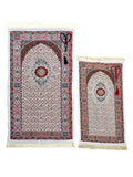 Family Prayer Mat Set, Mother and Daughter Prayer Rug, Father and Son Janamaz,  Musallah, Sajjada, Prayer Rug, Salat - islamicbazaar
