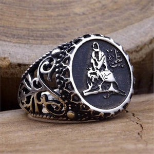 Zulfiqar Sword Silver  Necklace and Ring Set, Handmade 925 Sterling Silver, Silver Jewelry for Men, Silver Bracelet, Gift for Him