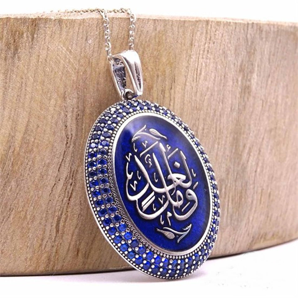 Sapphire Silver Women  Necklace and Ring Set, Handmade 925 Sterling Silver, Silver Jewelry for Women, Silver Ring,  Gift for Her