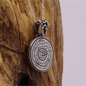 Seal of the Suleiman Handmade 925 Sterling Silver Medallion, Necklace, Silver Pendant , Embroidered Jewelry, Gift for Muslim