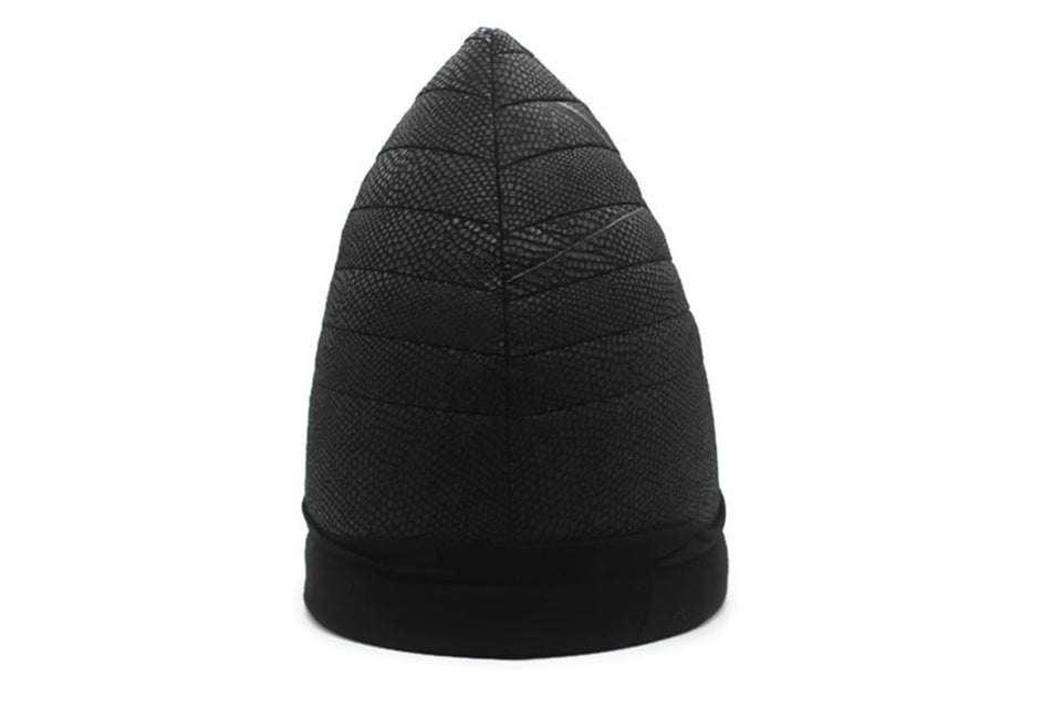 Genuine Leather Black Ertugrul Cap, Ertugrul Hat, Resurrection Imamah, Islamic Cap, Dirilis Ertugrul Ghazi