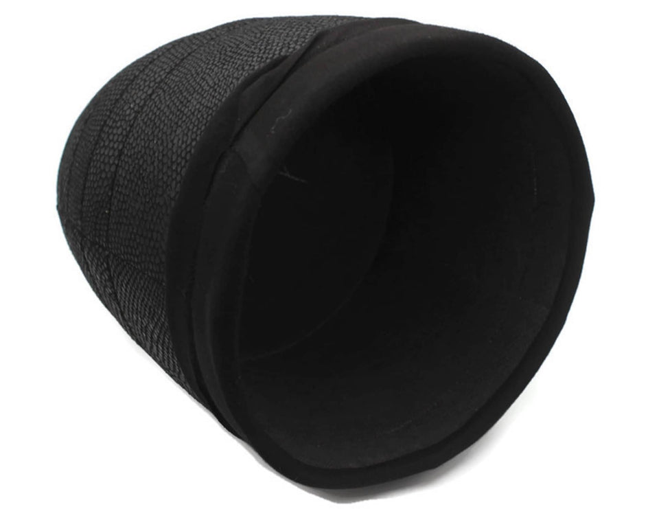 Genuine Leather Black Ertugrul Cap, Ertugrul Hat, Resurrection Imamah, Islamic Cap, Dirilis Ertugrul Ghazi