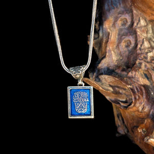 Custom Silver Name Necklaces, Pendant, Gift for Her, Jewelry, Personalized Necklace, Ideal Gift, Islamic Gift, Silver Chain, Gift Jewelry,07