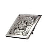 Rumi Motif Handmade 925 Sterling Silver Badge, Badge for Men, Silver Badges, Gift for Him.