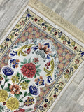 Hydrangeaceae Prayer Mat with extra lining, Soft Fabric Lux Prayer Rug, Gift For Muslim, Janamaz, Salat, Musallah prayer mat, Washable