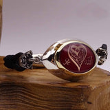 Personalized Sterling Silver Bracelet, Leather Bracelet, Islamic Gift, Bracelet for Men, Calligraphy, Ideal gift, Gift For Him, Gift for Her