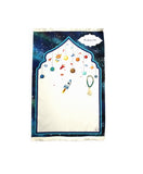 Personalized Prayer Mats for Kids, Choose Islamic Praying Rug for Children, Educational Prayer Mat, Janamaz Muslim Child First Prayer Rug