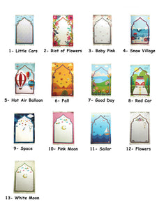 Personalized Prayer Mats for Kids, Choose Islamic Praying Rug for Children, Educational Prayer Mat, Janamaz Muslim Child First Prayer Rug