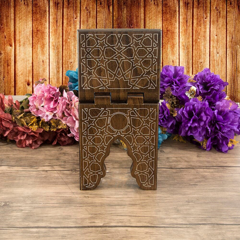 Traditional Holy Quran Reading Desk, Islamic Reading Desk, Laser Cut Rahle, Wooden Tawla, Rihal, Book Stand, Bookstand