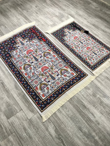 Anatolian Family Prayer Mat Set, Mother and Daughter Prayer Rug, Father and Son Janamaz,  Musallah, Sajjada, Prayer Rug, Salat