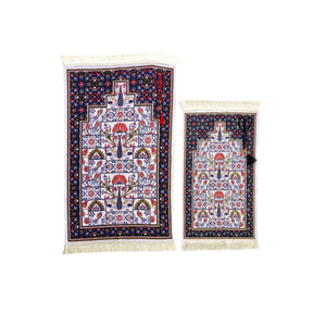 Anatolian Family Prayer Mat Set, Mother and Daughter Prayer Rug, Father and Son Janamaz,  Musallah, Sajjada, Prayer Rug, Salat