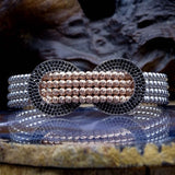 Sterling Silver Dorica Bracelet, Personalized Bracelet, Gifts for Her, Bride Gifts, Bracelets for Women, Ideal Gift, Dainty Bangle, Infinity