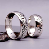 انگشترهای نقره ای عروس سفارشی ، انگشتر عروسی ساده ، باند عروسی ، انگشترهای زن و شوهر نقره ای ، انگشترهای ظریف ، انگشتر وعده ، ست های حلقه ازدواج