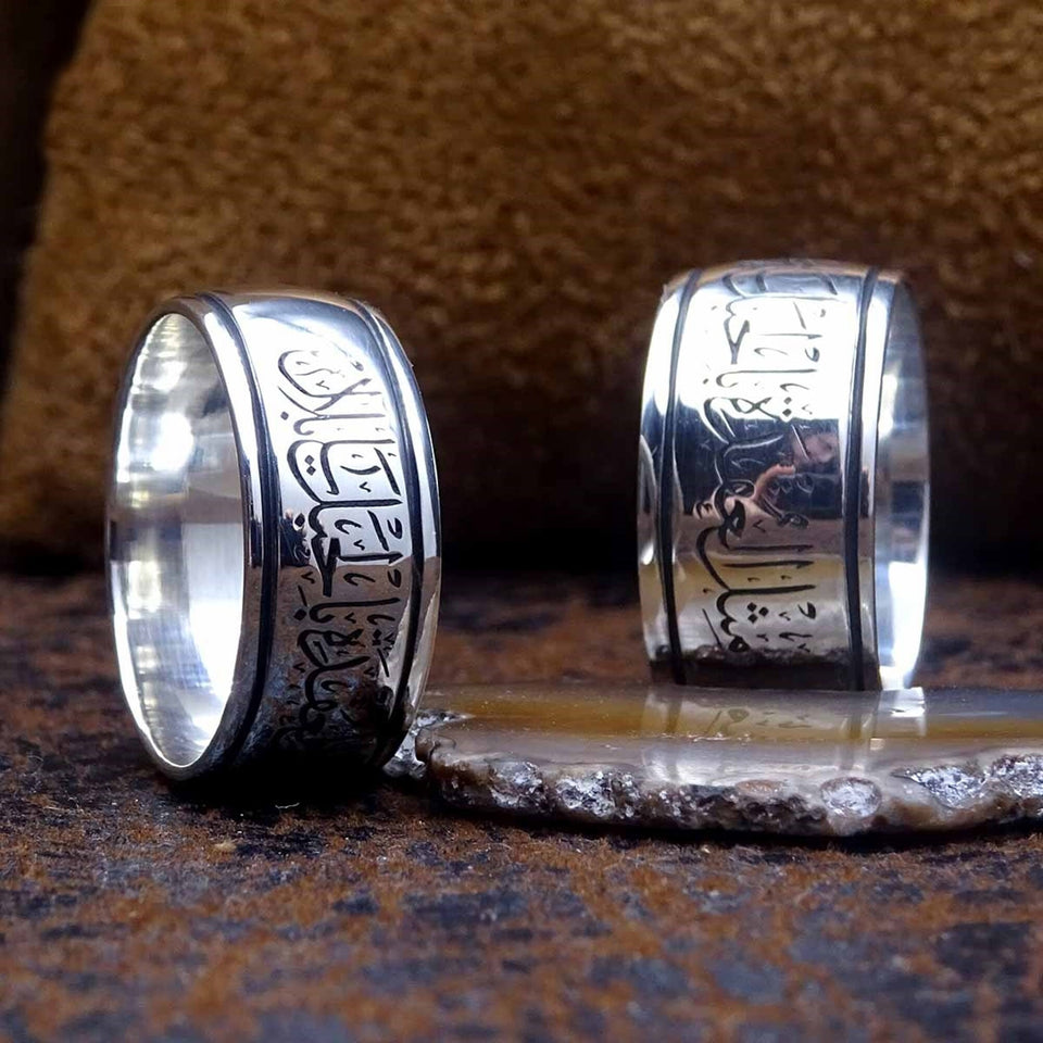 Prilagođeni vjenčani prsten, srebrni prsteni, obični vjenčani prsten, vjenčani prsten, srebrni prsteni u paru, nježni prstenovi, prstenovi obećanja, kompleti vjenčanog prstena
