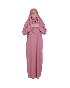 Rose One Piece Ženska molitvena haljina | Abaya | Burqa | Muslimanska molitvena haljina | Islamska haljina | Khimar Niqab | Muslimanski poklon | Islamski kaftan