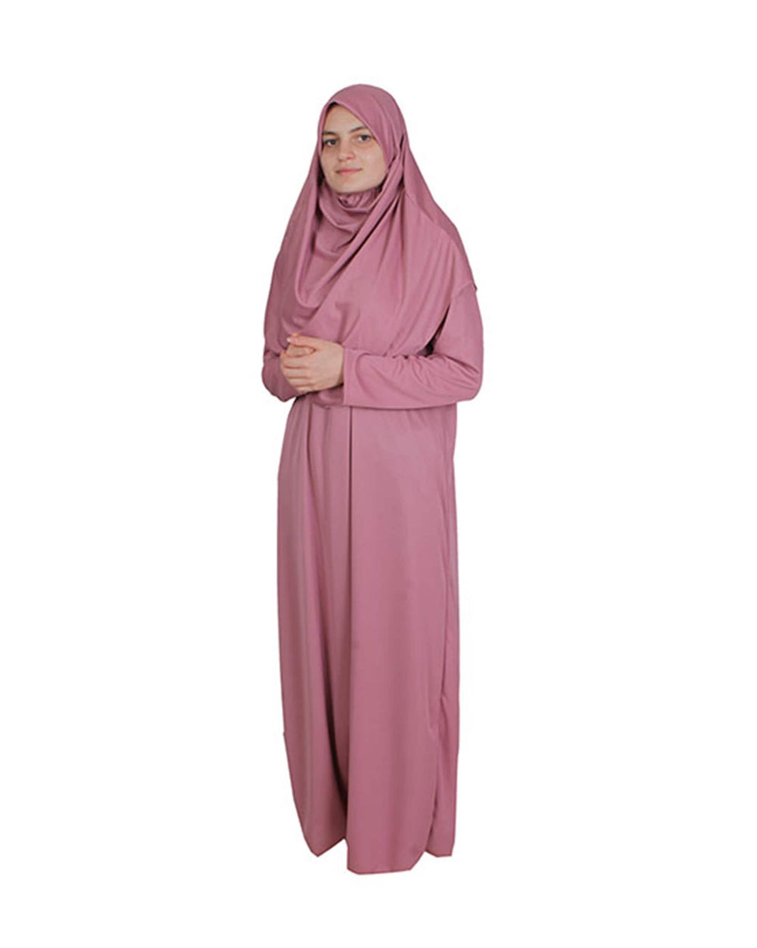 Rose One Piece Women's Prayer Dress | Abaya | Burqa | Muslim Prayer Dress | Islamic Dress | Khimar Niqab | Muslim Gift | Islamic Caftan