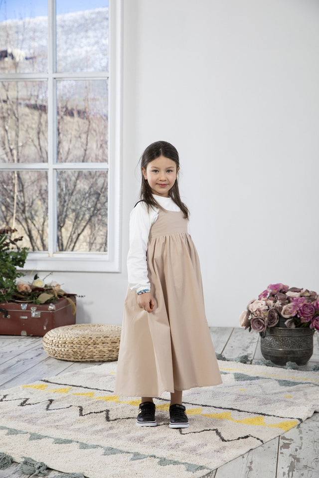 Honey Girl Dress Kids Abaya | Muslim Kids | Kid Khimar | Kid Jilbab | Kid Jalabiya | Islamic Dress | Dress for Girls | Prayer Dress | Burqa - islamicbazaar