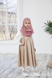 Honey Girl Dress Kids Abaya | Muslim Kids | Kid Khimar | Kid Jilbab | Kid Jalabiya | Islamic Dress | Dress for Girls | Prayer Dress | Burqa - islamicbazaar