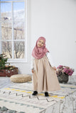 Honey Girl Dress Kids Abaya | Muslim Kids | Kid Khimar | Kid Jilbab | Kid Jalabiya | Islamic Dress | Dress for Girls | Prayer Dress | Burqa - islamicbazaar