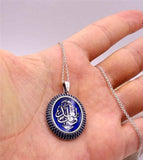 Sapphire Silver Women  Necklace and Ring Set, Handmade 925 Sterling Silver, Silver Jewelry for Women, Silver Ring,  Gift for Her