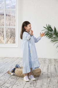 Light Girl Dress Kids Abaya | Muslim Kids | Kid Khimar | Kid Jilbab Burqa | Kid Jalabiya | Islamic Kid Dress | Dress for Girl | Prayer Dress