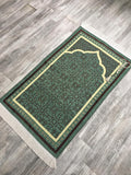 Green Crescents Prayer Mat with Tasbeeh, Prayer Rug, Ramadan Decoration, Islamic Wedding, Eid Gift, Muslim Women, astrology tapestry