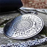 Exclusive Four Layers Handmade 925 Sterling Silver Medallion, Necklace, Silver Pendant , Personalized, Embroidered Jewelry, Gift for Muslim
