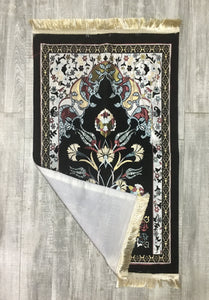 Ethnic Vase Sejadah, Rawdah Inspired Lux Prayer Mat,  Prophet's Mosque Prayer Rug, Alrawda Janamaz, Rawda, Unique Islamic Gift