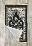 Ethnic Vase Sejadah, Rawdah Inspired Lux Prayer Mat,  Prophet's Mosque Prayer Rug, Alrawda Janamaz, Rawda, Unique Islamic Gift