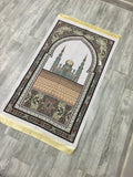 Ethnic Mosque Sejadah, Rawdah Inspired Lux Prayer Mat,  Prophet's Mosque Prayer Rug, Alrawda Janamaz, Rawda, Unique Islamic Gift