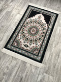Emerald Dream Sejadah, Rawdah Inspired Lux Prayer Mat,  Prophet's Mosque Prayer Rug, Alrawda Janamaz, Rawda, Unique Islamic Gift