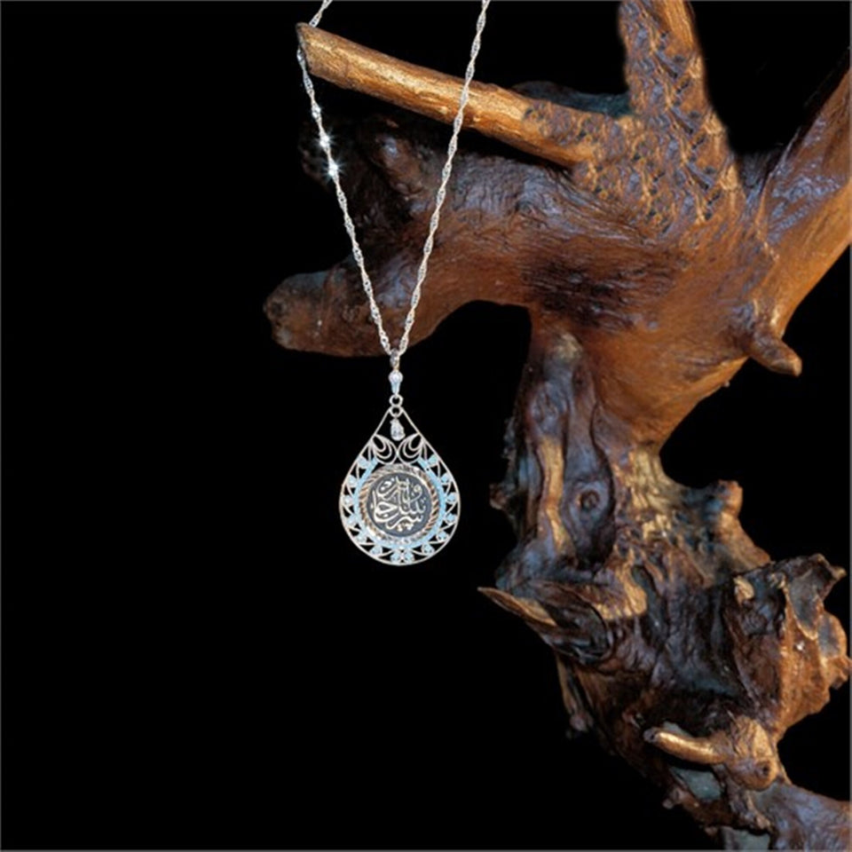 Personalized Silver Name Necklace, Gift to Her, Bride Gifts, Custom Pendant, Calligraphy Name, Silver Chain, Ideal Gift, Silver Jewelry, 017