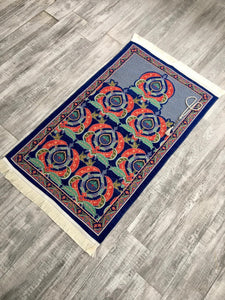 Pomegranate Sejadah, Rawdah Inspired Lux Prayer Mat,  Prophet's Mosque Prayer Rug, Alrawda Janamaz, Rawda, Unique Islamic Gift