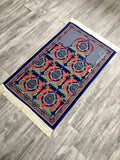 Pomegranate Sejadah, Rawdah Inspired Lux Prayer Mat,  Prophet's Mosque Prayer Rug, Alrawda Janamaz, Rawda, Unique Islamic Gift