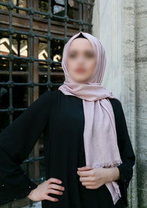 Шарҳи гулобӣ ва ҳиҷоби гулобӣ | Ҳиҷоби сабки туркӣ | Муслима пӯшед | Либоси занони мусалмон | Муслима ҳиҷоб | Шали исломӣ | Hijab Fashion
