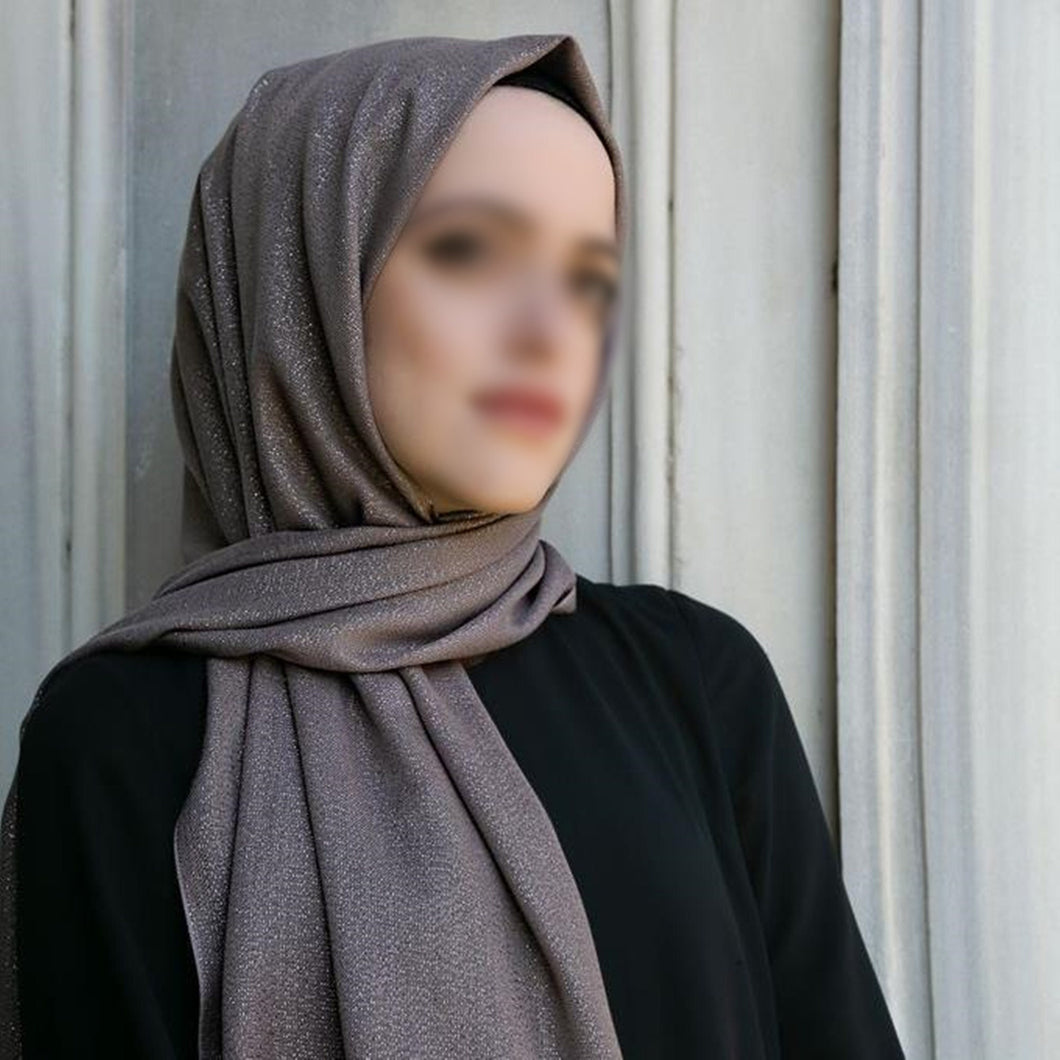 Silvery Mink Scarf Hijab | Soft Turkish Style Hijab | Muslimah Wear | Muslim Women Clothing | Muslimah Hijab | Islamic Shawl | Hijab Fashion