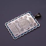 Tulip Micro Enamled Classic Handmade 925 Sterling Silver Medallion, Necklace, Silver Pendant , Embroidered Jewelry, Gift for Muslim